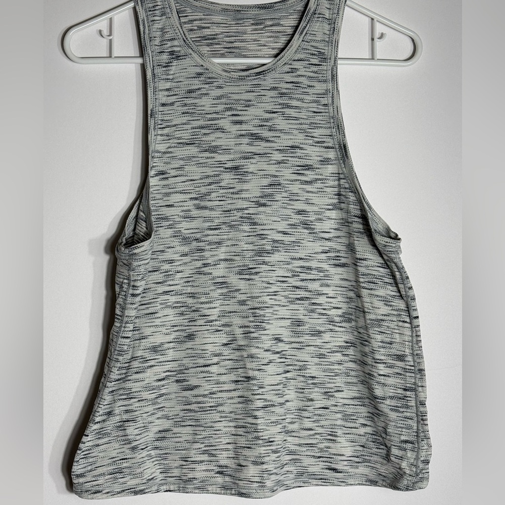 Lululemon Sleeveless Heathered Gray Tank Top - Women's Activewear